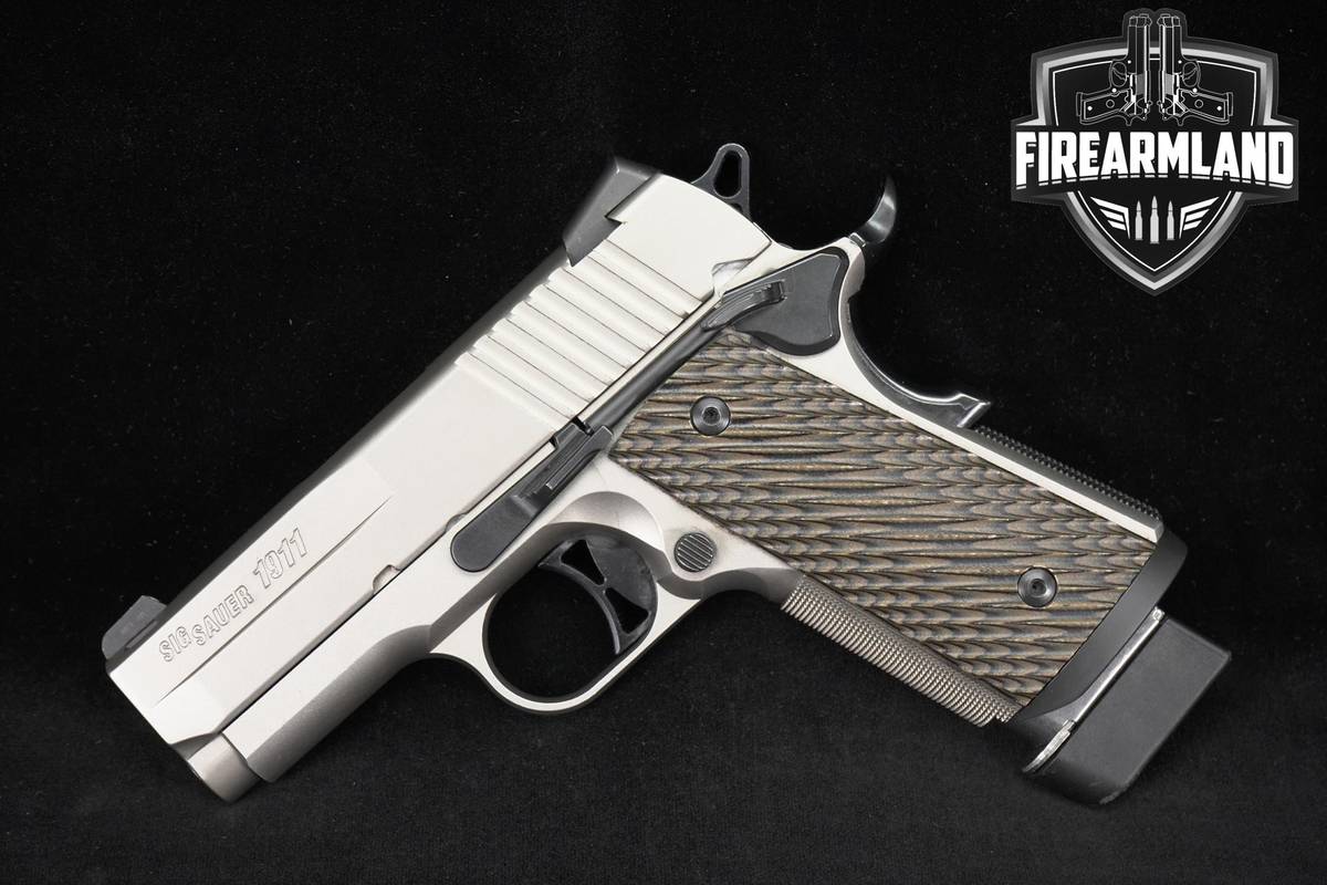 Sig Sauer 1911 Ultra Compact 45 ACP 3.3" Stainless +2 MAGS
