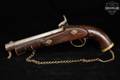Khyber Pass East India Company Percussion Cavalry Pistol .76 Blued & Wood in Fair Condition Image 3