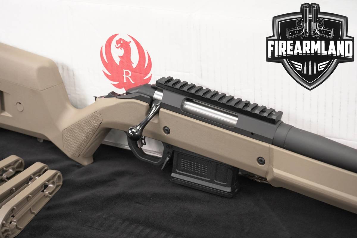 Ruger AMERICAN RIFLE Hunter 6.5 Creedmoor 22" Black & FDE +ORIG BOX
