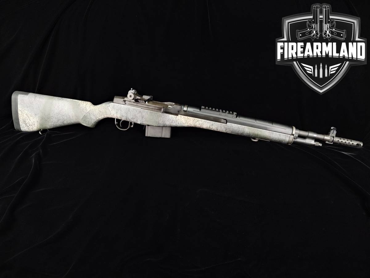 Springfield Armory M1A Scout Squad 308 Winchester 18" +4 MAGS & ORIG CASE
