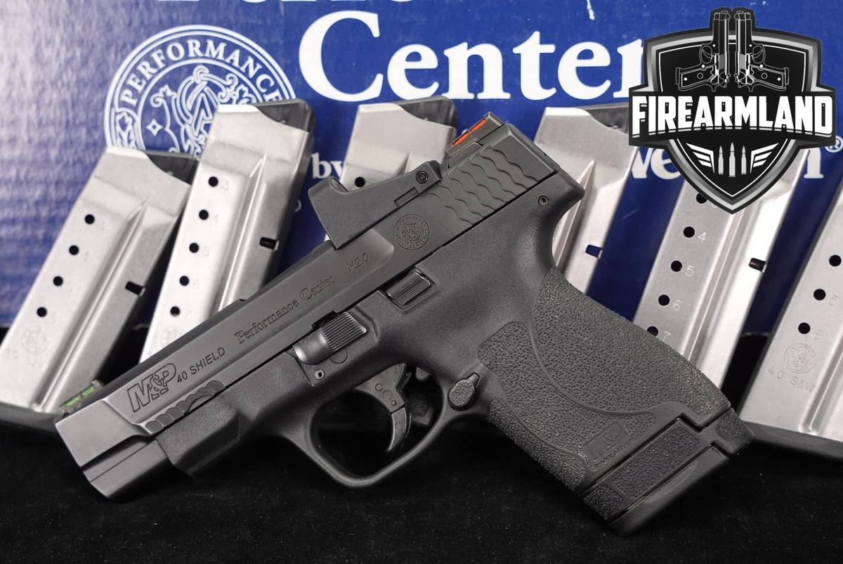 Smith & Wesson M&P 40 Shield PC M2.0 S&W OR 40S&W M&P40 +7 MAGS, CT OPTICS