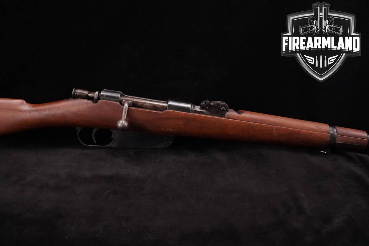 WW1 1915 Brescia Arsenal M1891 TS Carbine 6.5 Carcano 17.7" Blued M91 WW2