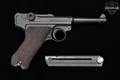1941 Mauser P-08 Luger 9mm Luger Blued in Very Good Condition Image 2