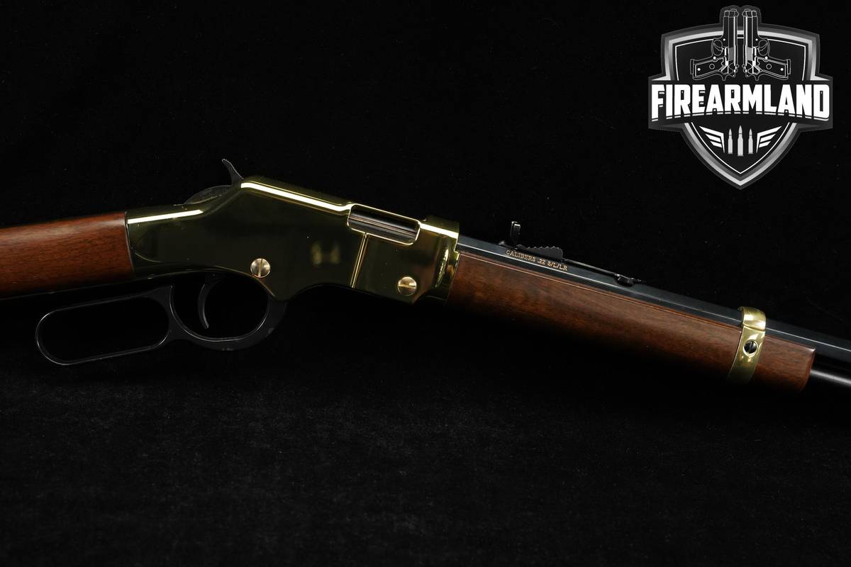 Henry Golden Boy 22 S/L/LR 22LR 20" Polished Brass & Walnut