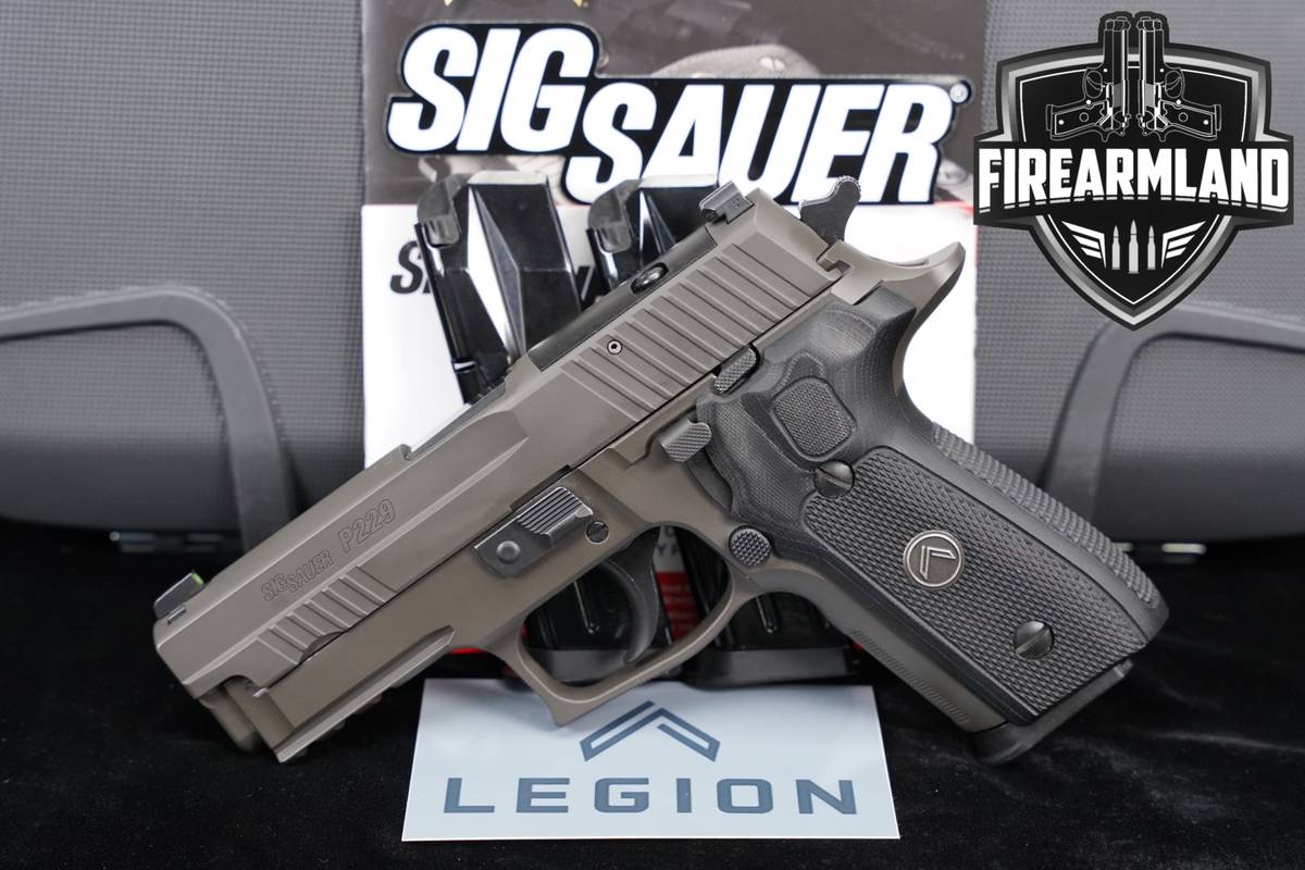 Sig Sauer P229 Legion R2 Optics-Ready 9mm Grey P 229 +3 MAGS, ORIG CASE
