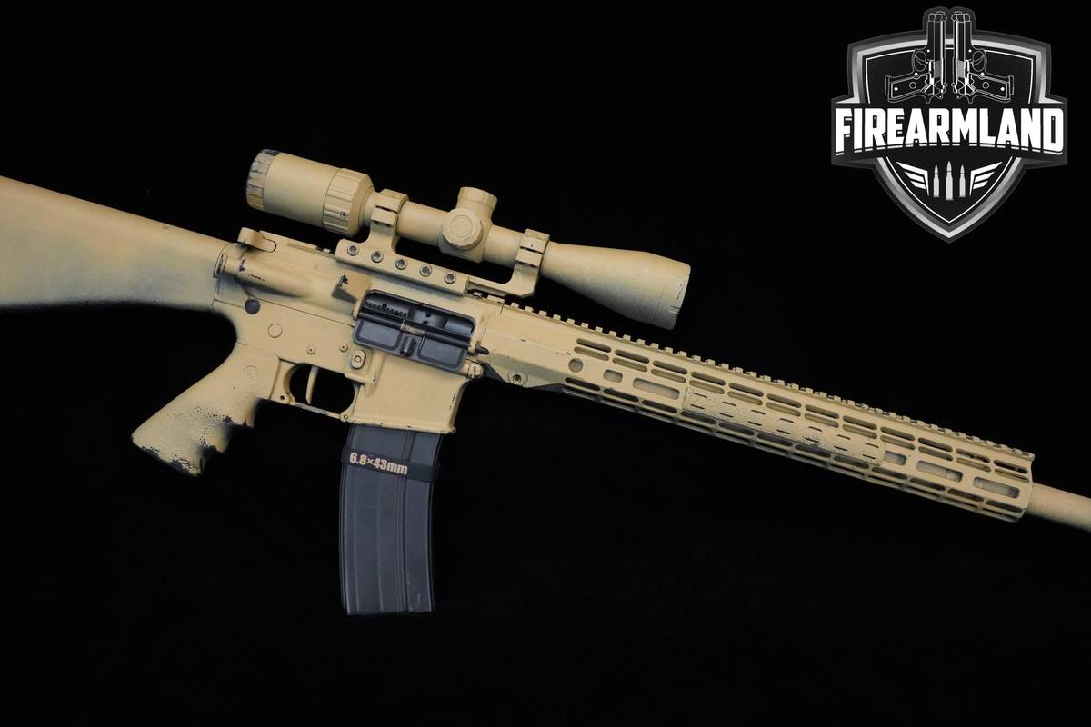 DPMS Panther Arms Model A-15 6.8 Rem Spc 24" Rattlecan A15 DPMS A-15 AR15