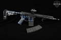 Palmetto State Armory (PSA) PA-15 5.56mm NATO Blue/Gray/Black in Very Good Condition Image 2