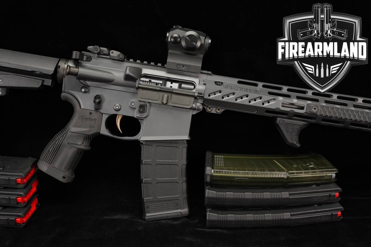 Fostech LITE 2.0 5.56 NATO AR-15 AR15 ECHO TRIGGER +7 MAGS, ROMEO OPTICS
