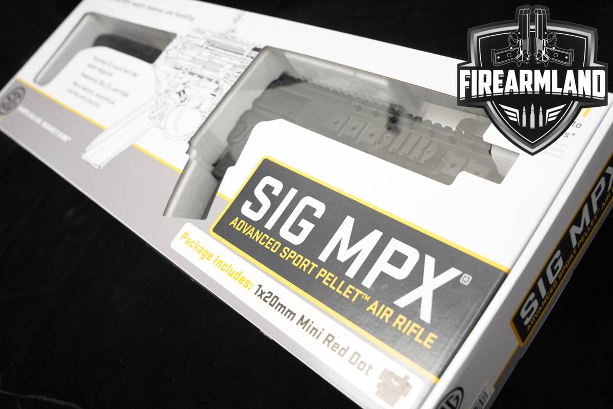 UNFIRED Sig Sauer MPX Air Rifle Pellet 177 AIRGUN +ORIG BOX