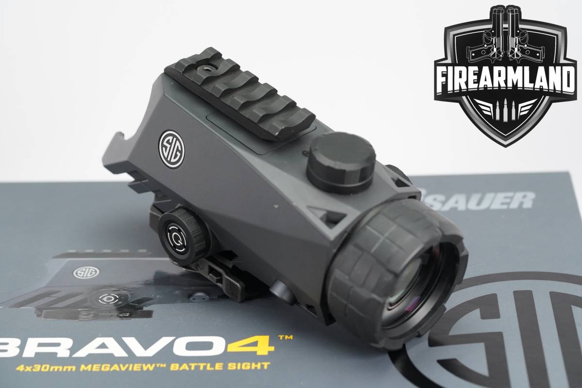 Sig Sauer BRAVO4 Red Illumination BDC Reticle Scope BRAVO 4 +ORIG BOX