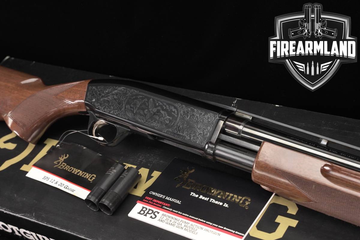 LIKE-NEW Browning BPS Field 12-Gauge 26" Blued & Walnut