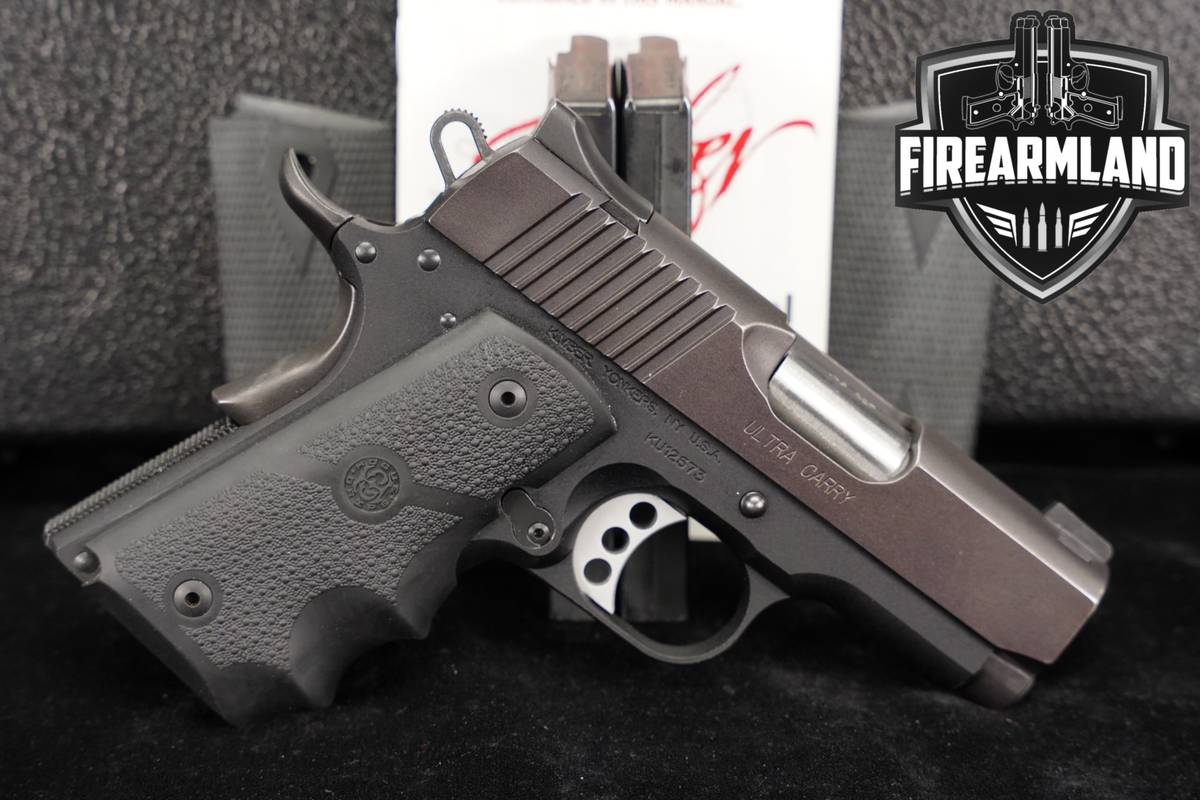 Kimber Ultra Carry Pre-Series II 45 ACP 1911 +3 MAGS & ORIG CASE