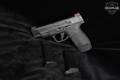 Smith & Wesson (S&W) M&P9 Shield Plus Performance Center, Ported, Thumb Safety 9mm Luger Black in Very Good Condition Image 2