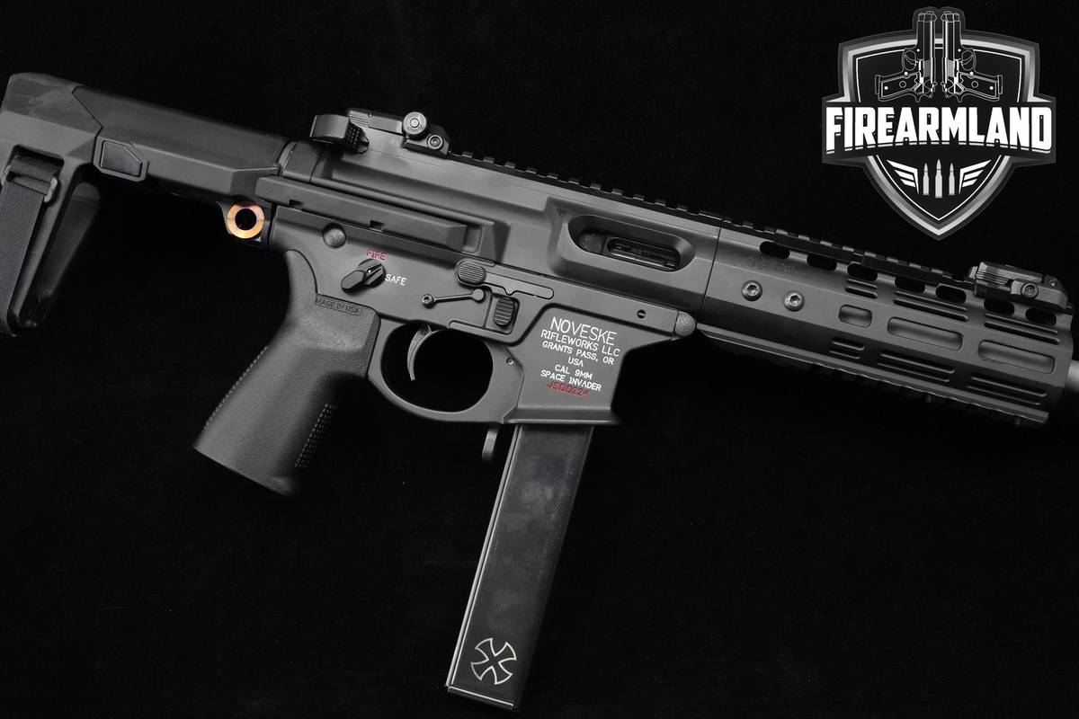 LIKE-NEW Noveske Space Invader Noveske-N9 9mm AR-9 AR AR-9-AR 2MAGS & BOX