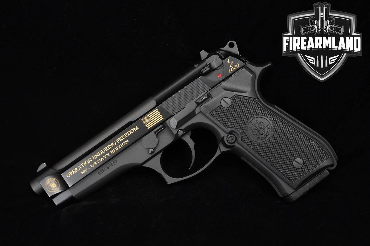 Beretta Model 92FS Operation Enduring Freedom US Navy Edition 9mm 4.9" 92FS