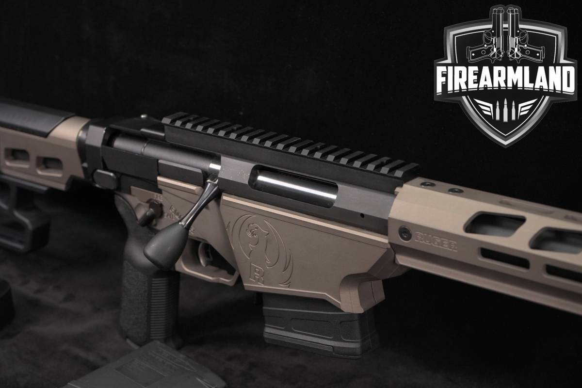 Ruger PRECISION RIFLE 6.5 Creedmoor 24" SMOKED BRONZE +2 MAGS, BIPOD