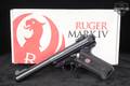 2016 Sturm Ruger Mark IV Target .22 LR Black in Excellent Condition Image 2