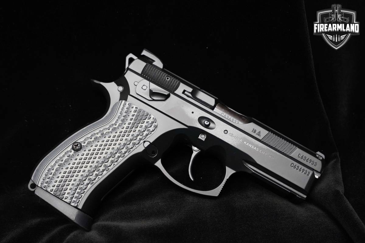 ORIG CASE CZ 75 P-01 Omega Convertible 9mm CZ 3.75" Blued DA/SA P01 VZ G10