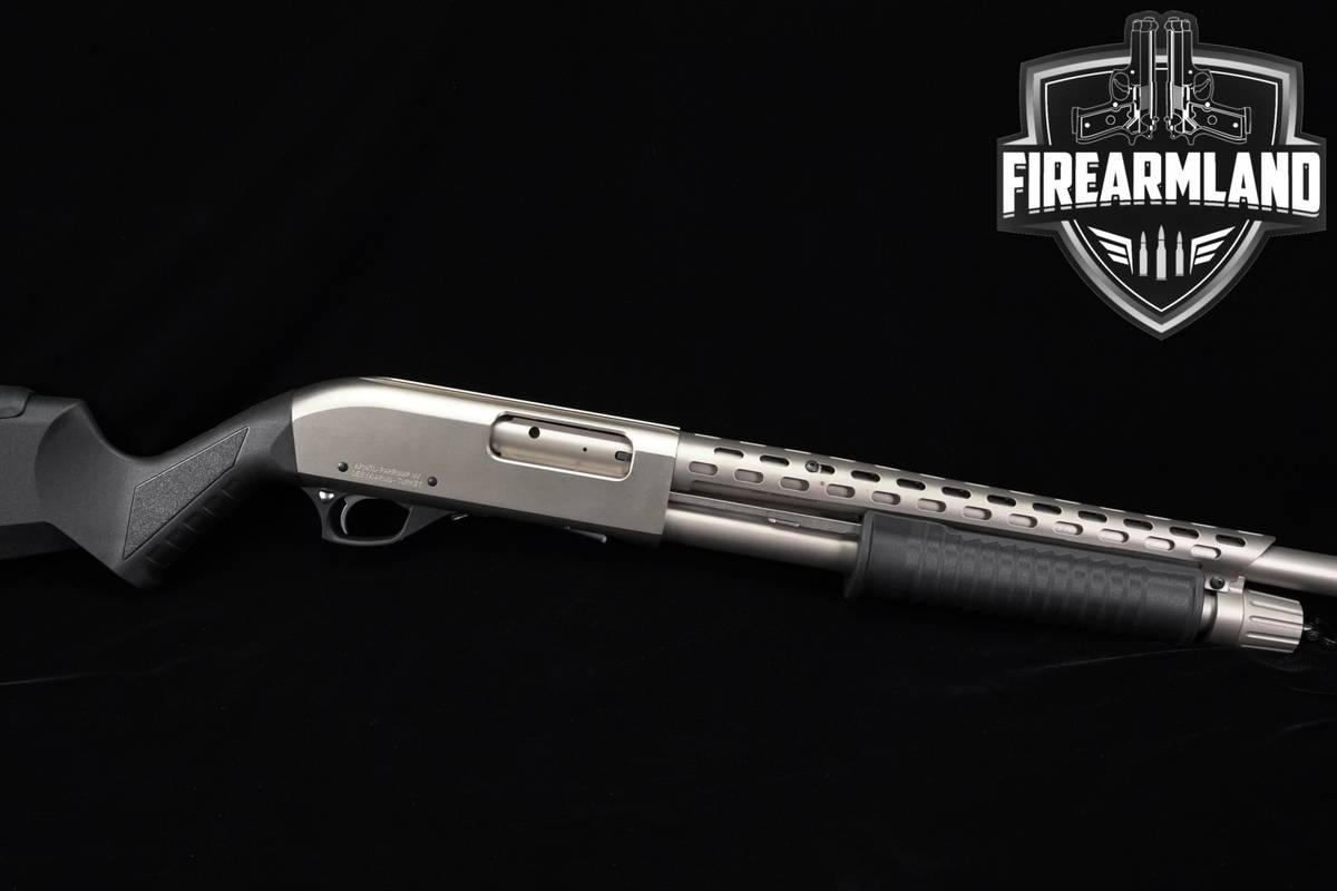 LIKE-NEW Rock Island Armory RIA Carina M5T 12-Gauge 18.5" Nickel 3" Shotgun