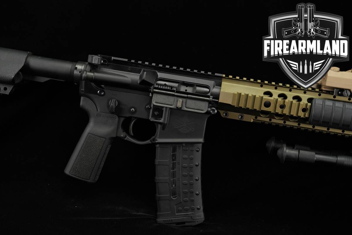 Palmetto State Armory PSA SABRE-15 5.56 NATO AR15 AR +BIPOD, LIGHT/LASER