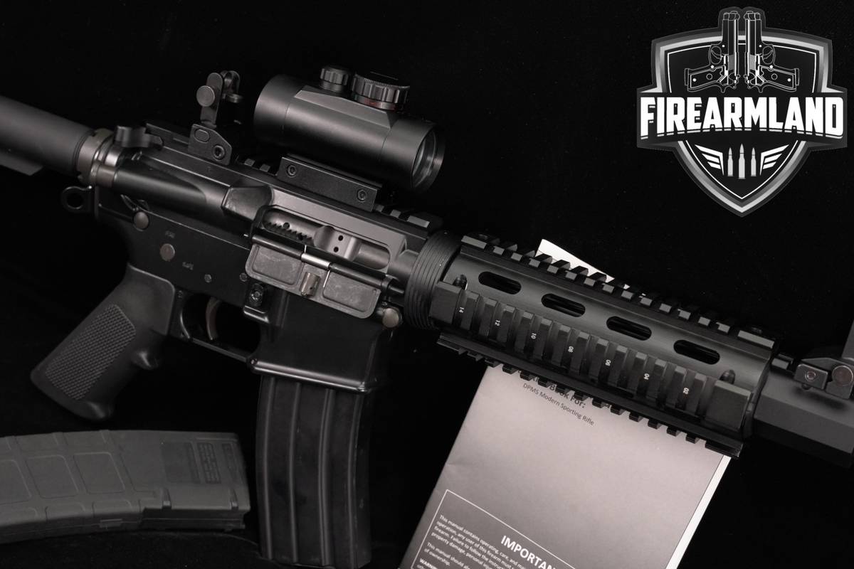 DPMS Panther Arms A-15 5.56 NATO AR15 16" AR A15 +3 MAGS, BUSHNELL OPTICS