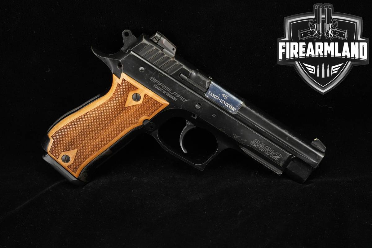 Sarsilmaz SAR K2-45 EAA Import 45ACP 4.5" Blued DA/SA K245