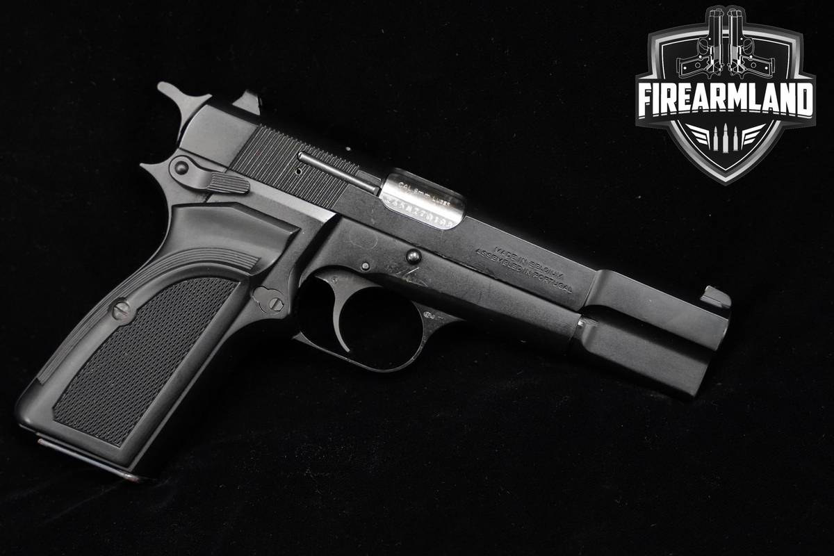 1991 Browning Hi-Power Mark III Belgium 9mm 4.625" Browning BHP