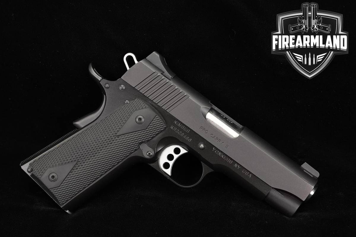 Kimber Pro Carry II 45 ACP 1911 4" Matte Black +2 MAGS & ORIG CASE