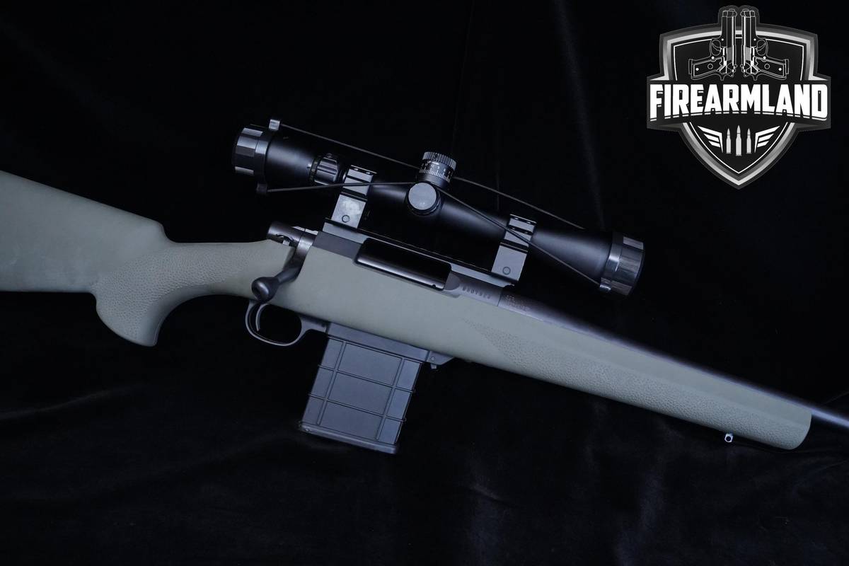 Howa Model 1500 Hogue Green 308 Win 20" Howa 1500 +OPTIC