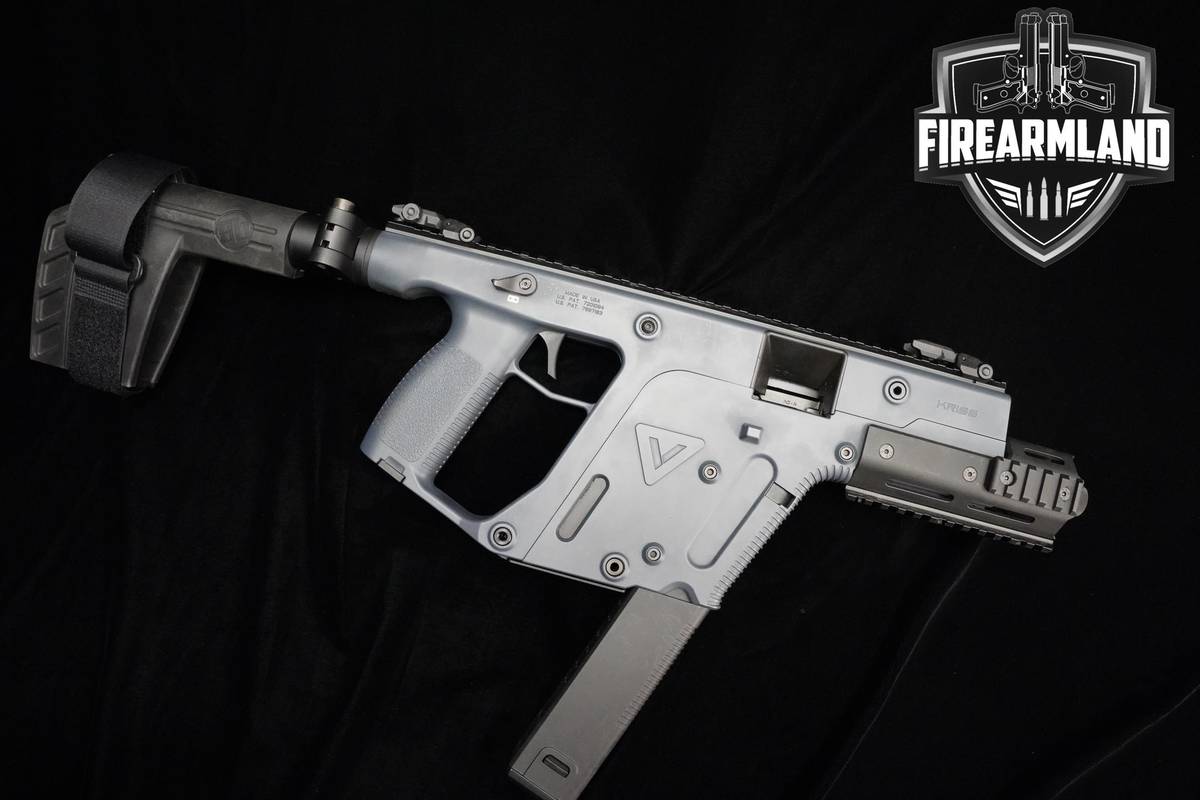 KRISS Vector SDP Enhanced 10mm 6.5" Combat Grey KRISS +3 MAGS