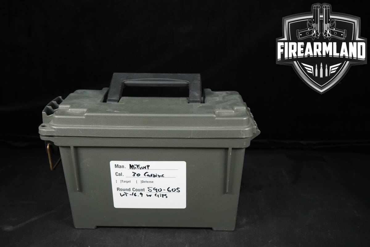16.9LBS! LOOSE 30 Carbine Ammo Ammunition
