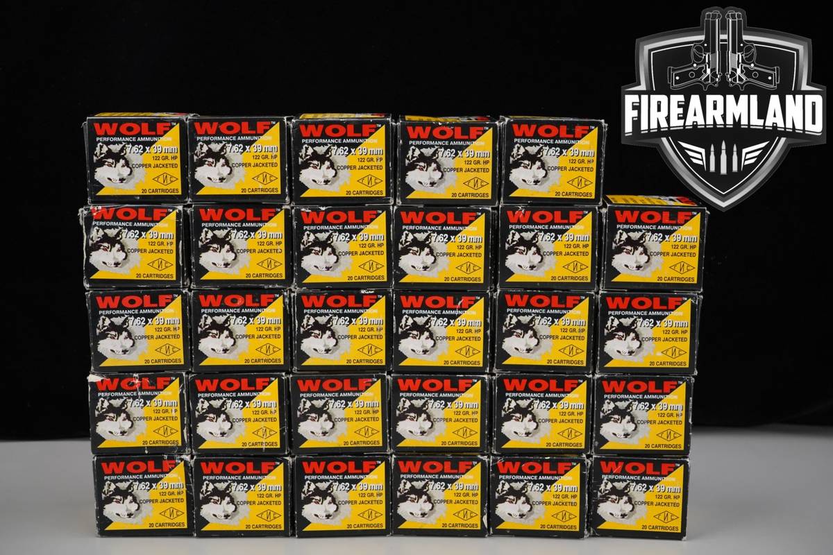 580 RDS! 7.62x39 Ammo 7.62