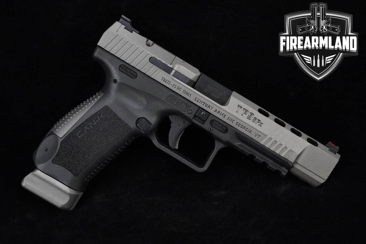 Canik TP9 SFx 9mm 5.2" Tungsten Canik-TP9-SFx +2 MAGS, ORIG CASE & HOLSTER