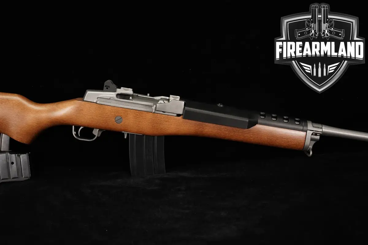 Ruger Mini-14 Ranch Rifle 5.56 NATO 18.5 Stainless Mini14 +4 MAGS