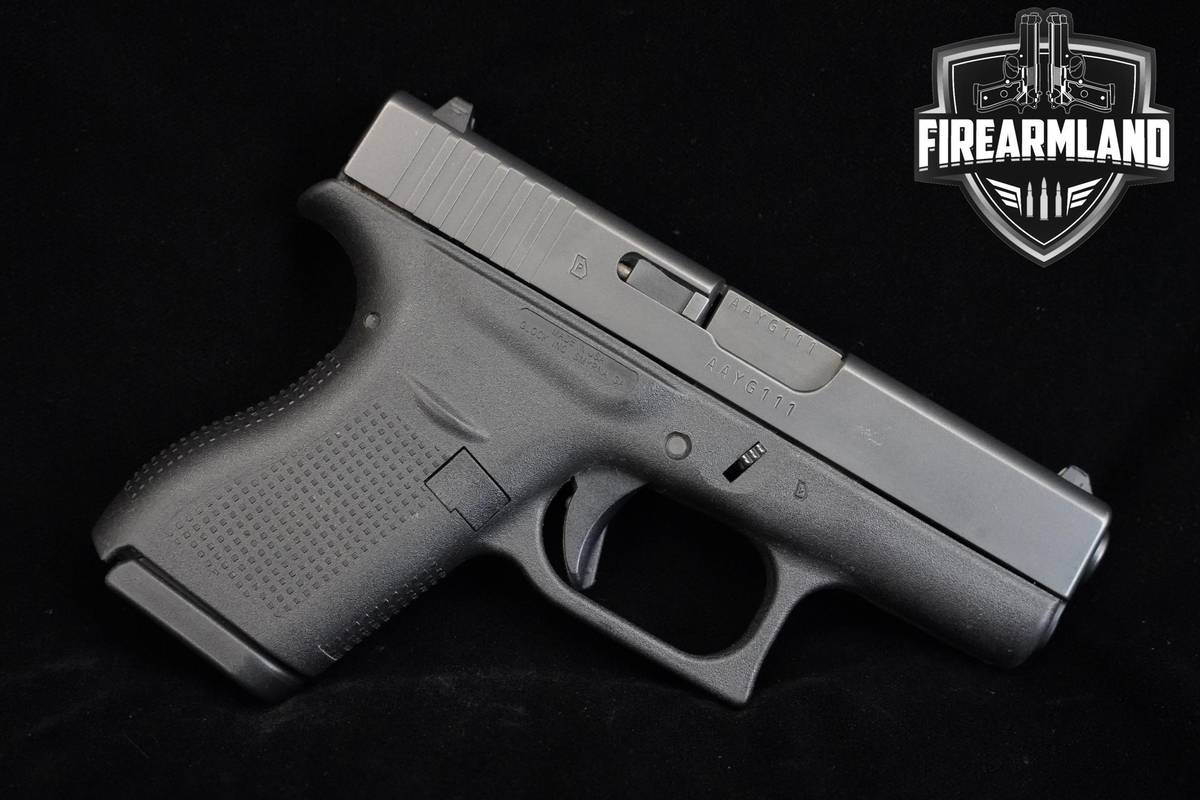 Glock 42 Slimline 9mm Glock G42 G-42 +2 MAGS & ORIG CASE