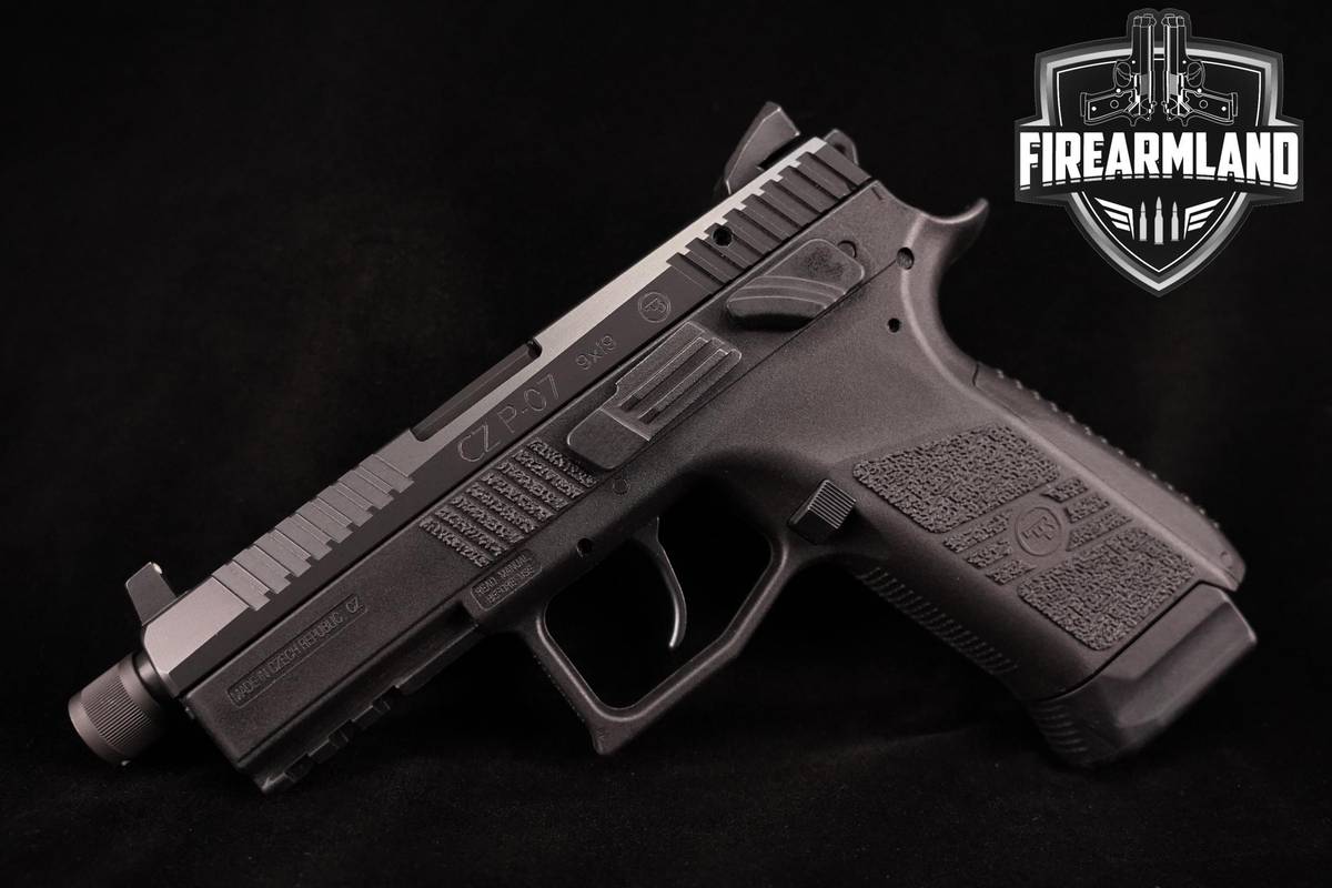 2020 CZ P-07 Suppressor Ready 9mm 4.36" CZ P07 CZ-P-07+2 MAGS & ORIG CASE