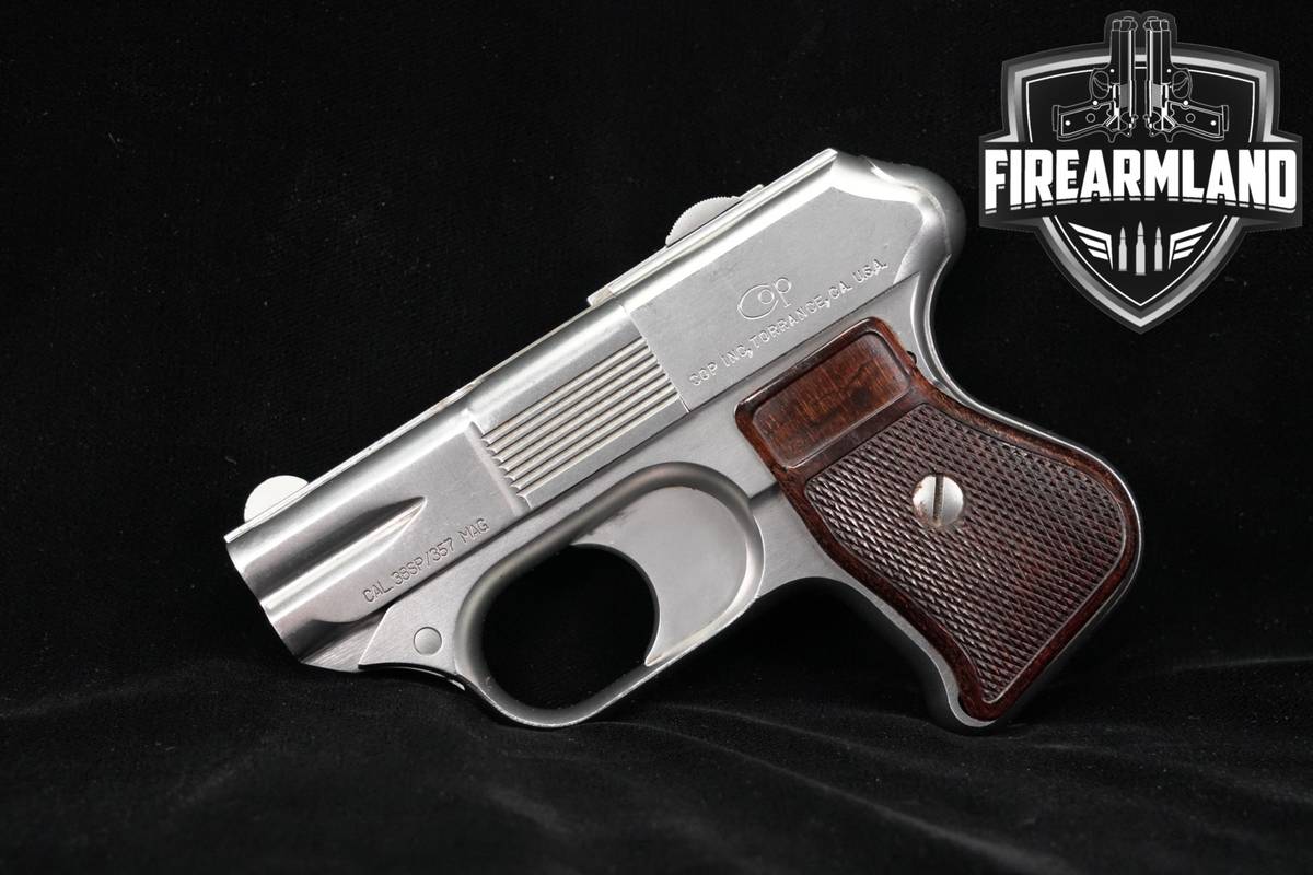 QUAD BARREL! COP Inc SS-1 357-Magnum 3.25" Satin Stainless SS1