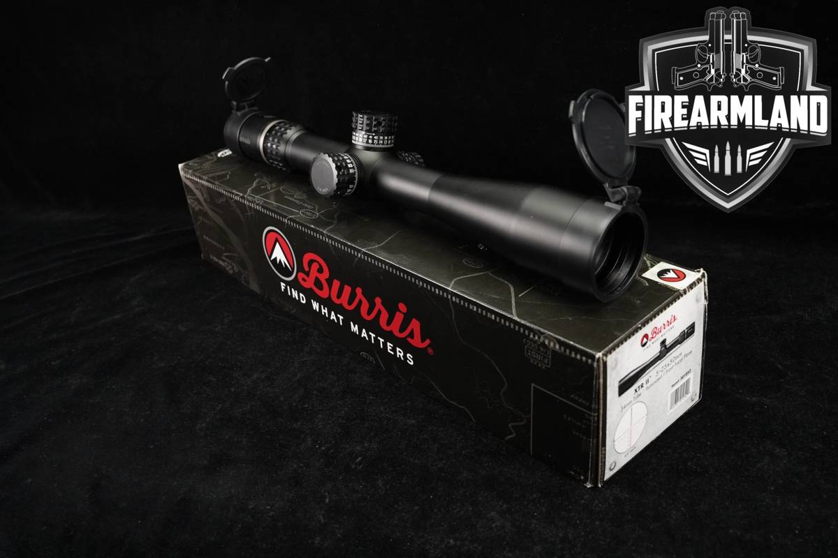 Burris XTR II 5-25x50 FFP Illuminated SCR Reticle MOA Scope 2 +ORIG BOX