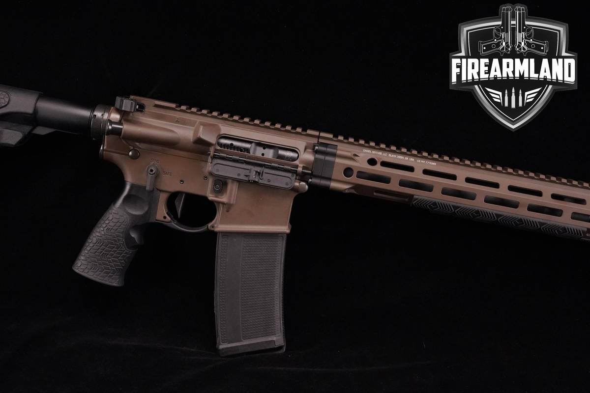 Daniel Defense DDM4 V7 5.56 NATO AR-15 AR15 16" Mil-Spec+ Brown +GEISSELE