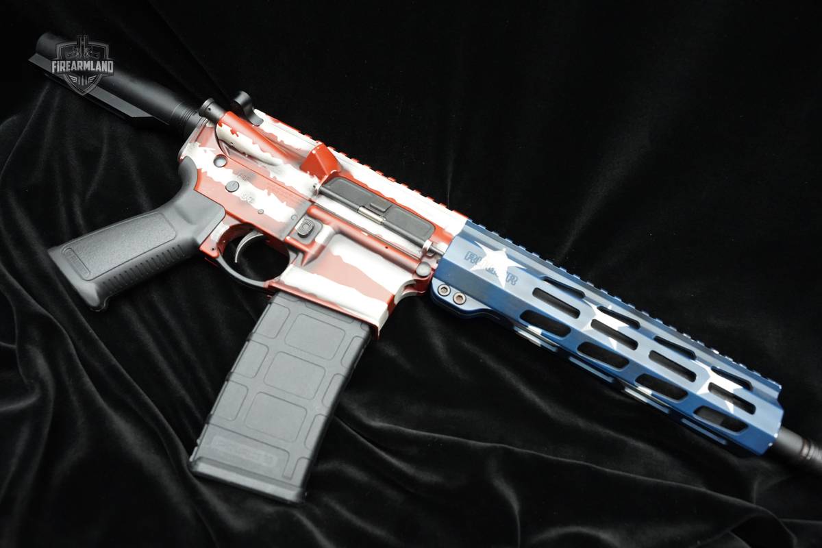 Special Edition Stars & Stripes Ruger AR556 AR Pistol 556 NATO Pistol Ruger