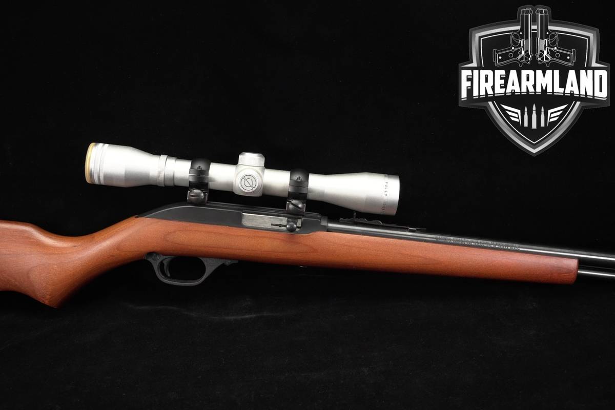 Marlin Model 60 22LR 19" Micro-Groove Rifling Blued & Hardwood +OPTIC