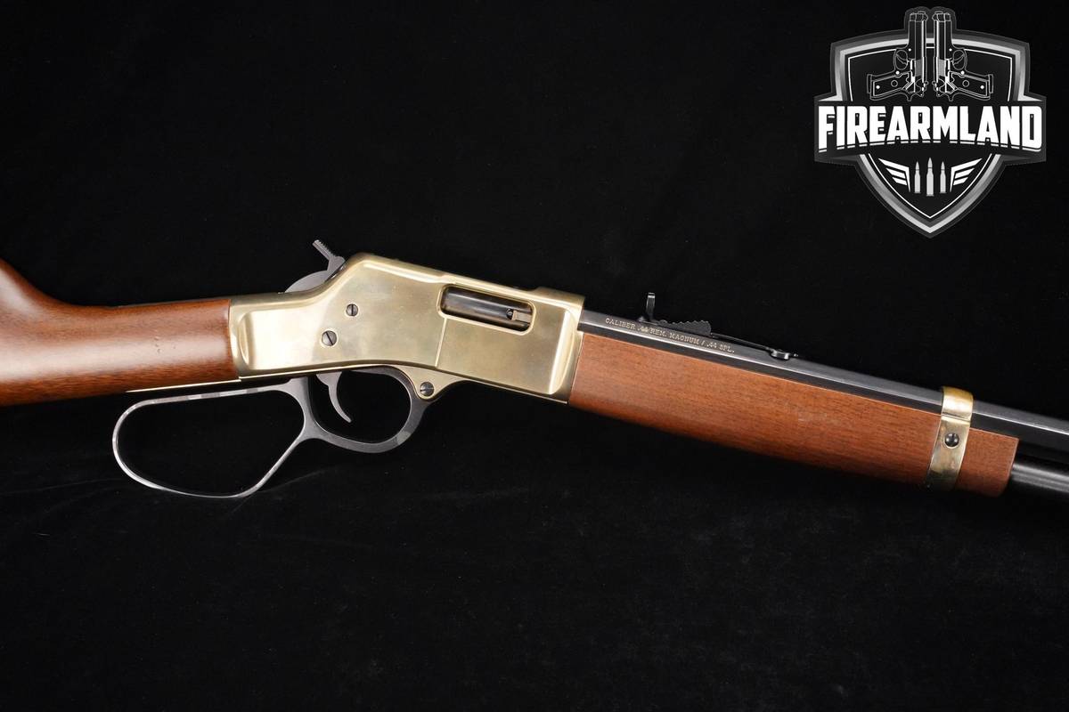 LARGE-LOOP Henry Model H006GL Big Boy Brass 44-Magnum 20" H006-GL