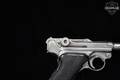 1942 Mauser P.08 Luger Nickel-Plated 9mm Luger Nickel Plated in Good Condition Image 4