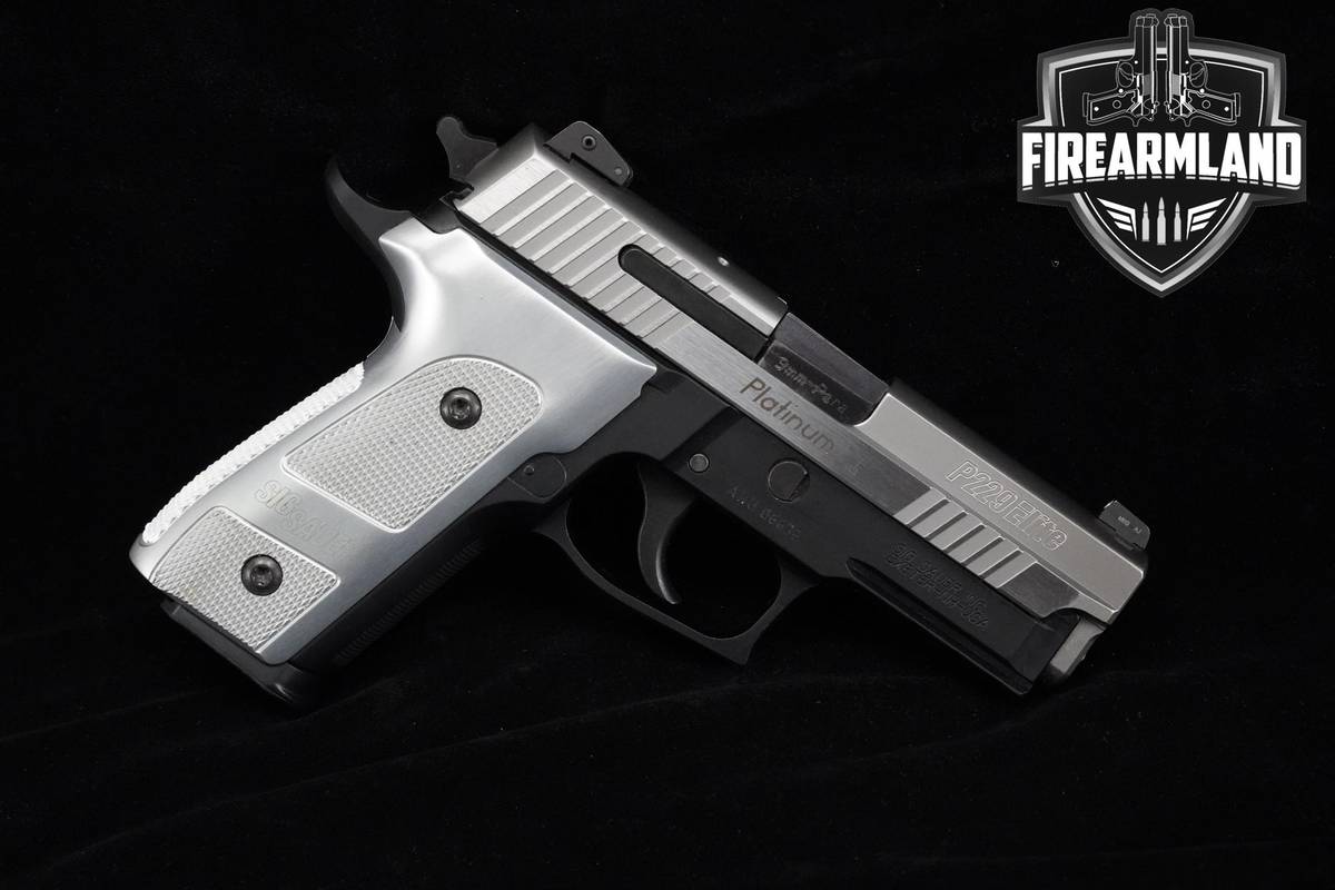 Sig Sauer Custom Shop P229 Elite Platinum 9mm 3.9" Two-Tone P-229 +2 MAGS