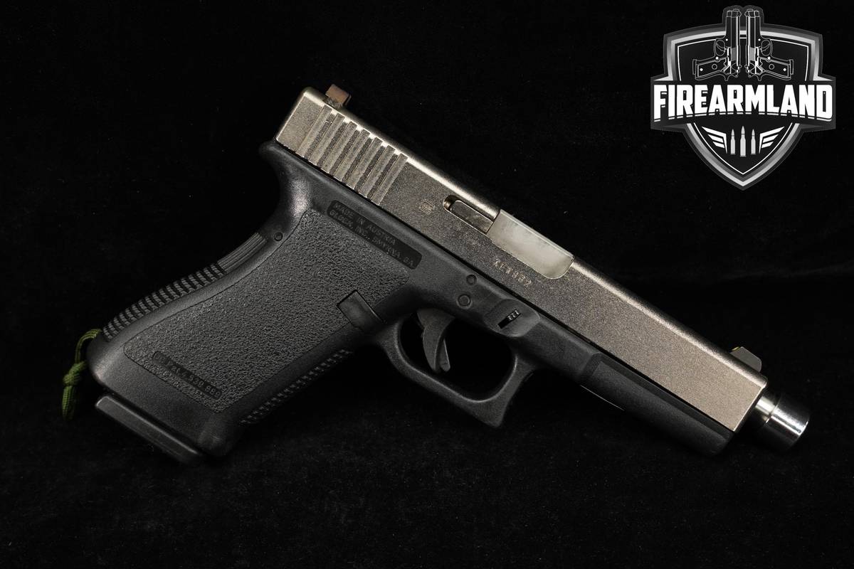Glock 21 Generation 2 (Transitional Gen 2.5) 45-ACP 4.6" Two-Tone Stainless