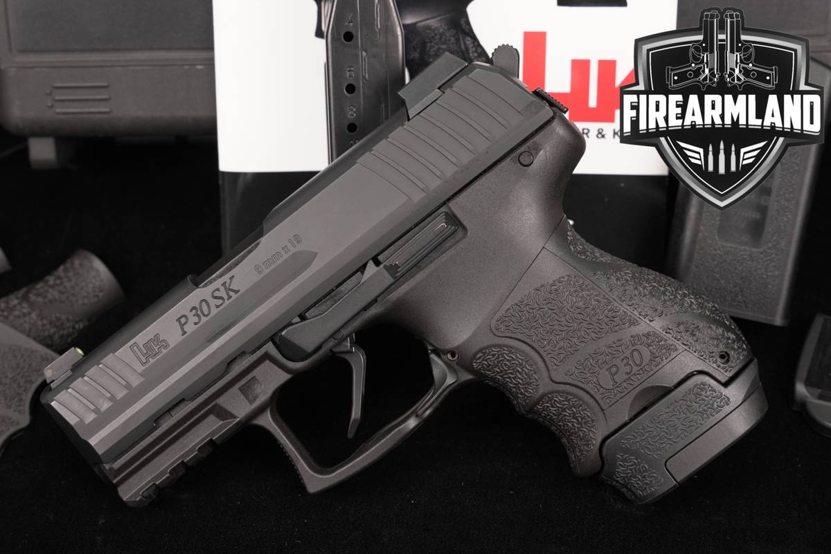 Heckler & Koch P30SK V3 9mm H&K P30-SK P 30 GERMAN +2 MAGS & ORIG CASE