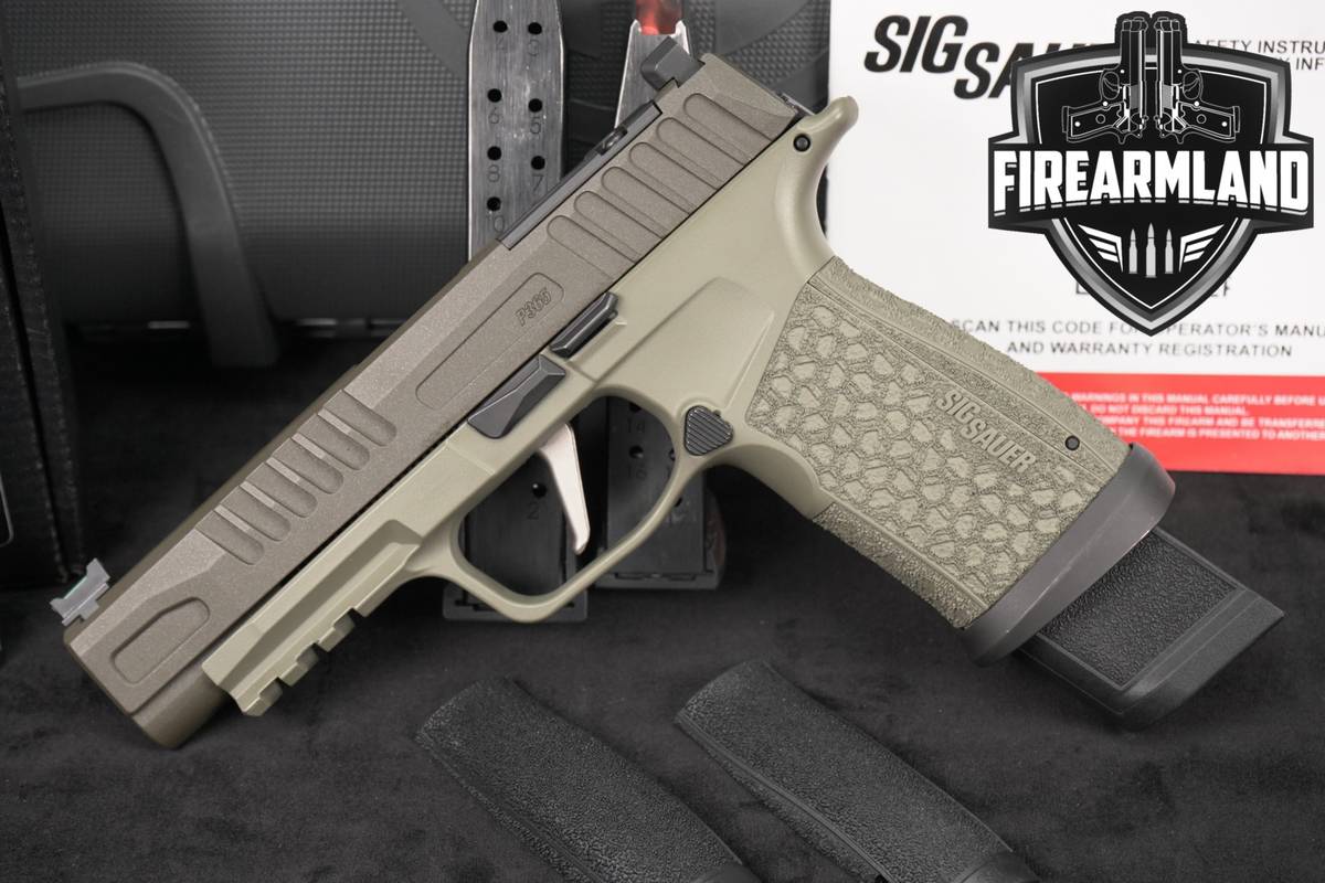 Sig Sauer P365-FUSE Shark Coast Customs 9mm OR P 365 +3 MAGS & ORIG CASE