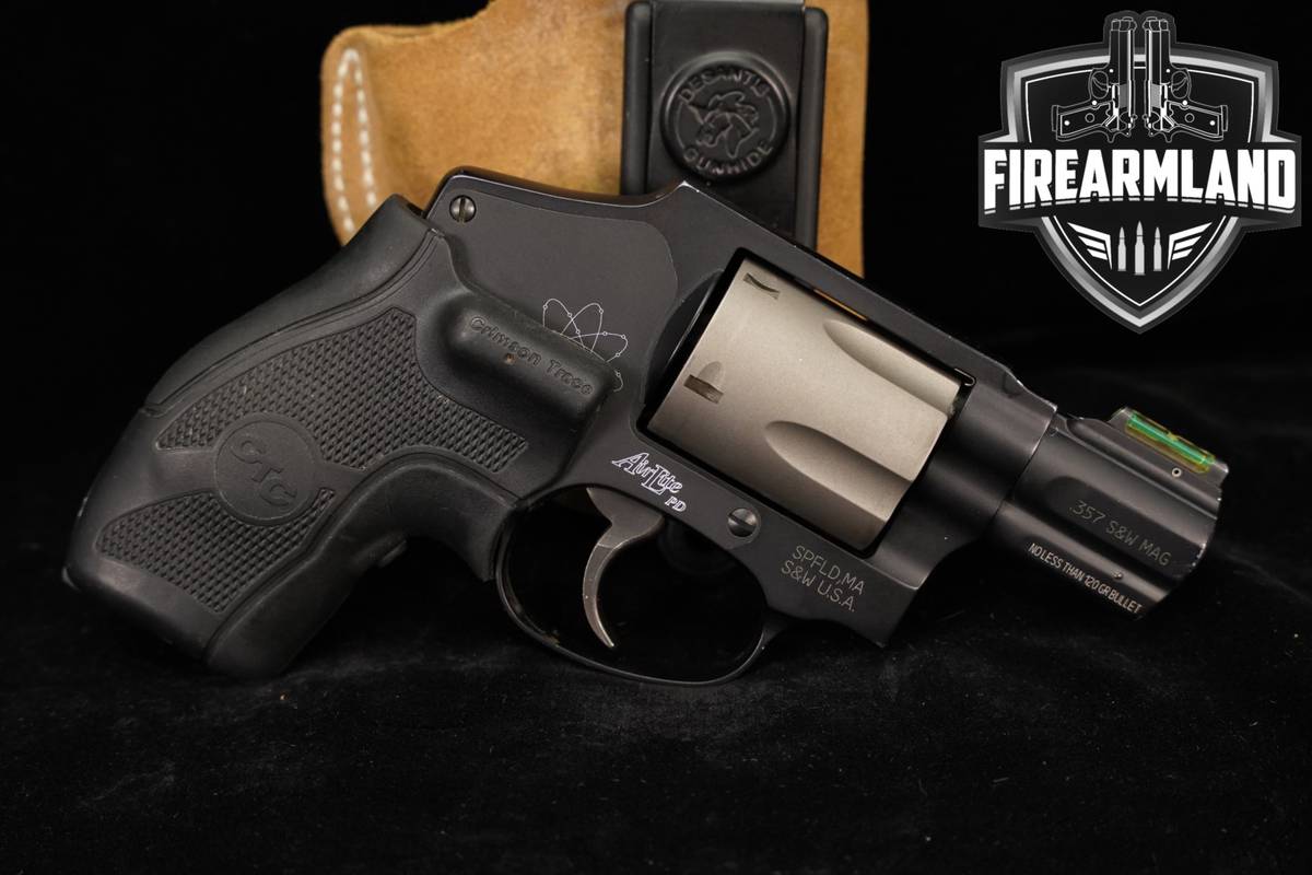 Smith & Wesson Model 340PD AirLite PD S&W 357 Magnum 1.875" +HOLSTER