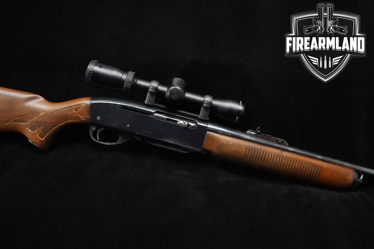 1961 Remington Model 742 Woodsmaster Carbine 30-06 18.5" Blued 742 +OPTIC