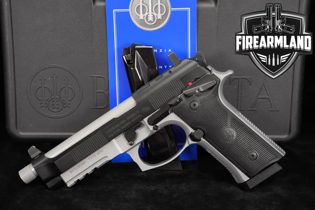 Beretta 92XI SAO Tactical Two-Tone 9mm 92 Xi THREADED +2 MAGS & ORIG BOX